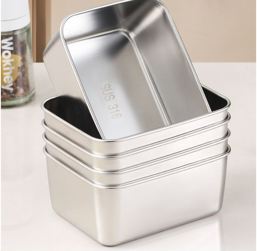 Boîtes Repas Hermétiques en Inox 316