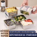Boîtes Repas Hermétiques en Inox 316